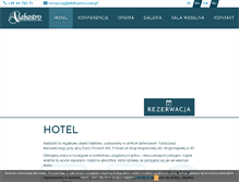 Tablet Screenshot of alabastro.com.pl